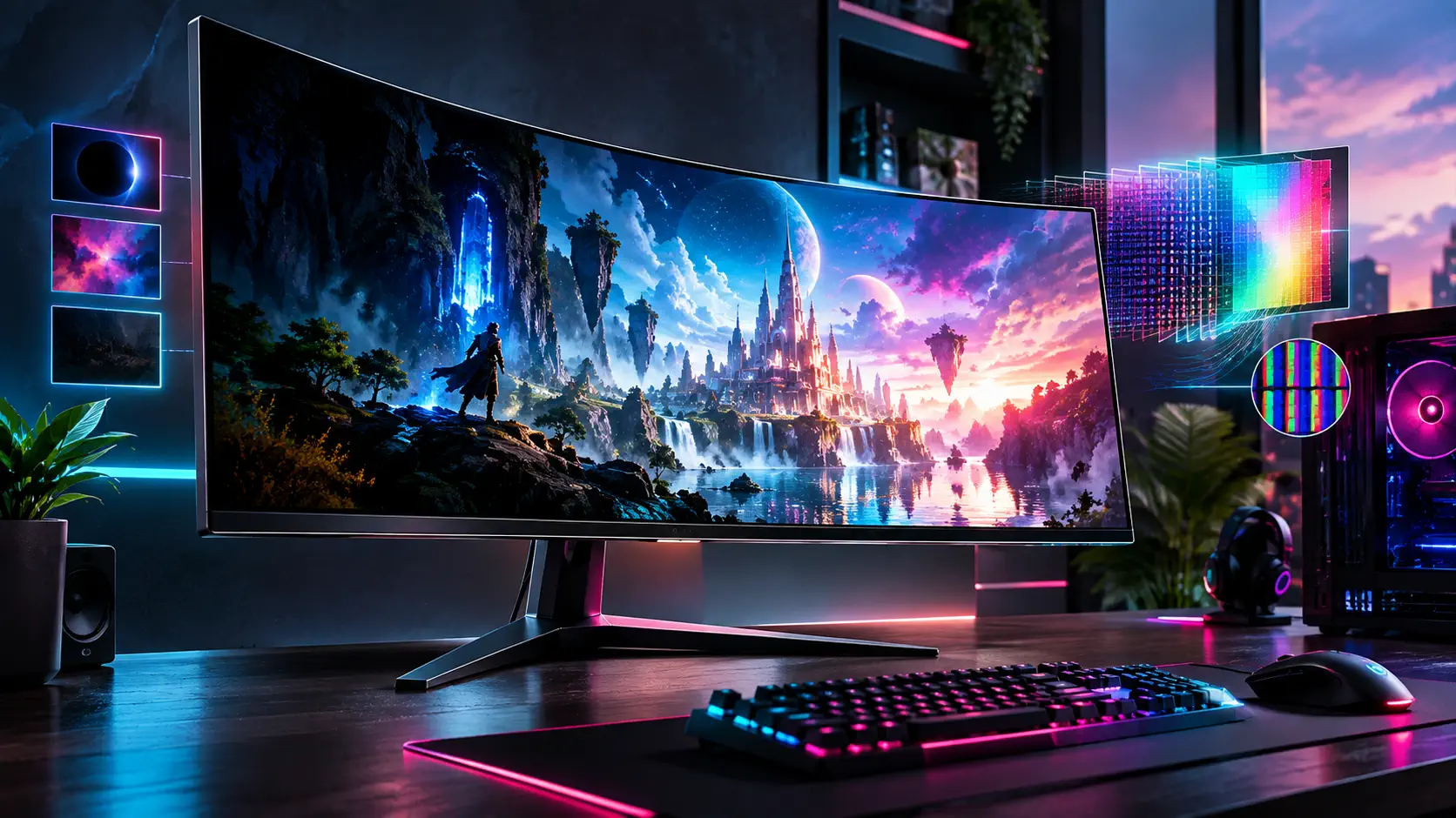Alienware AW3423DWF QD-OLED ultrawide gaming monitor