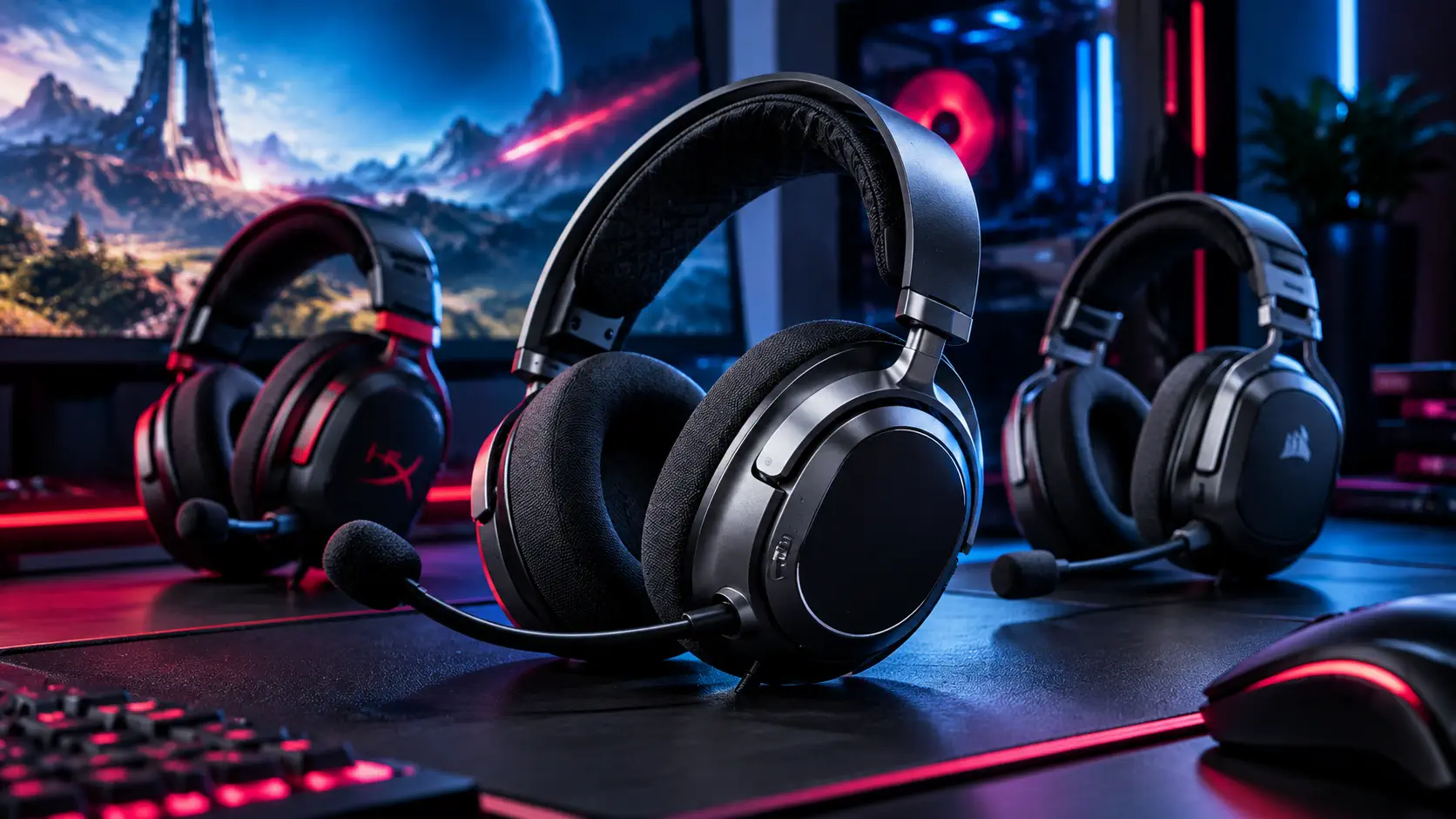 Best gaming headset deals key art