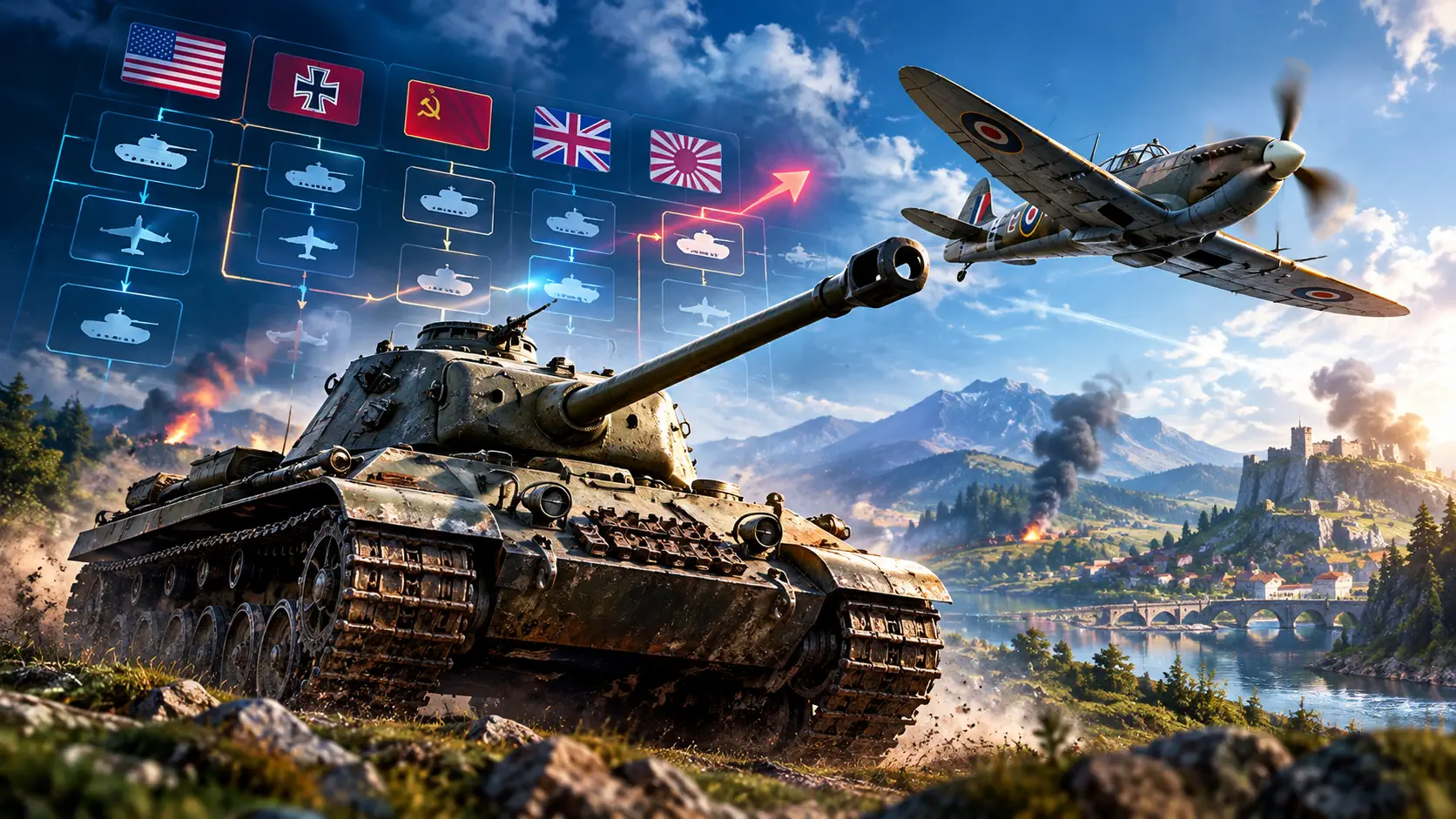 War Thunder beginner's guide key art