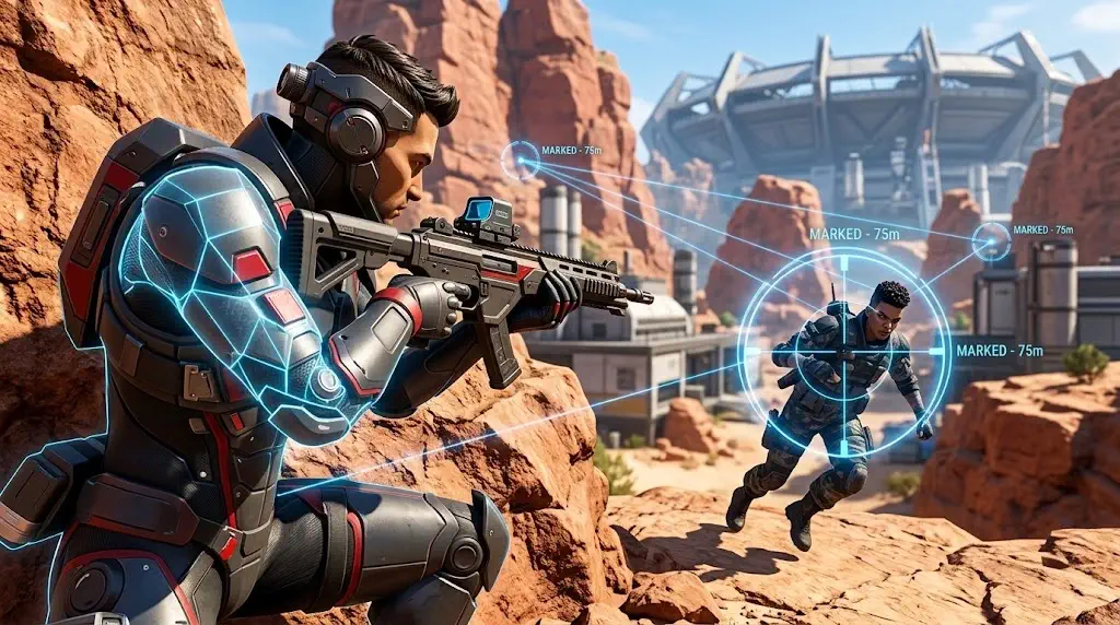Apex Legends marked midseason patch update key art
