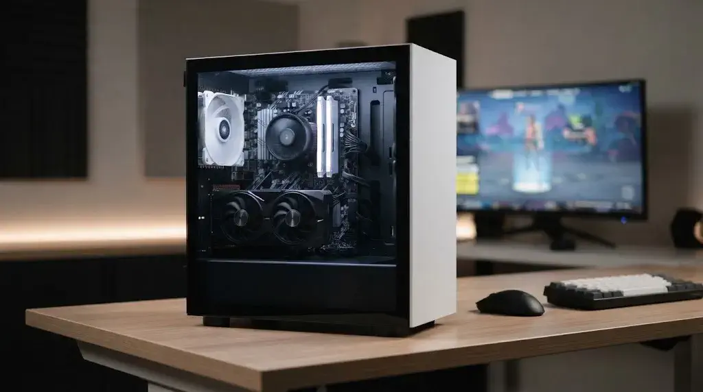 Budget gaming PC build 2026 components layout